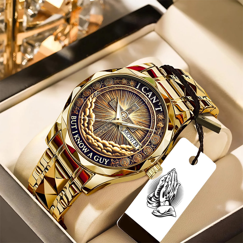 In God We Trust Alloy Luxury Quartz Watch – TANTN 14536