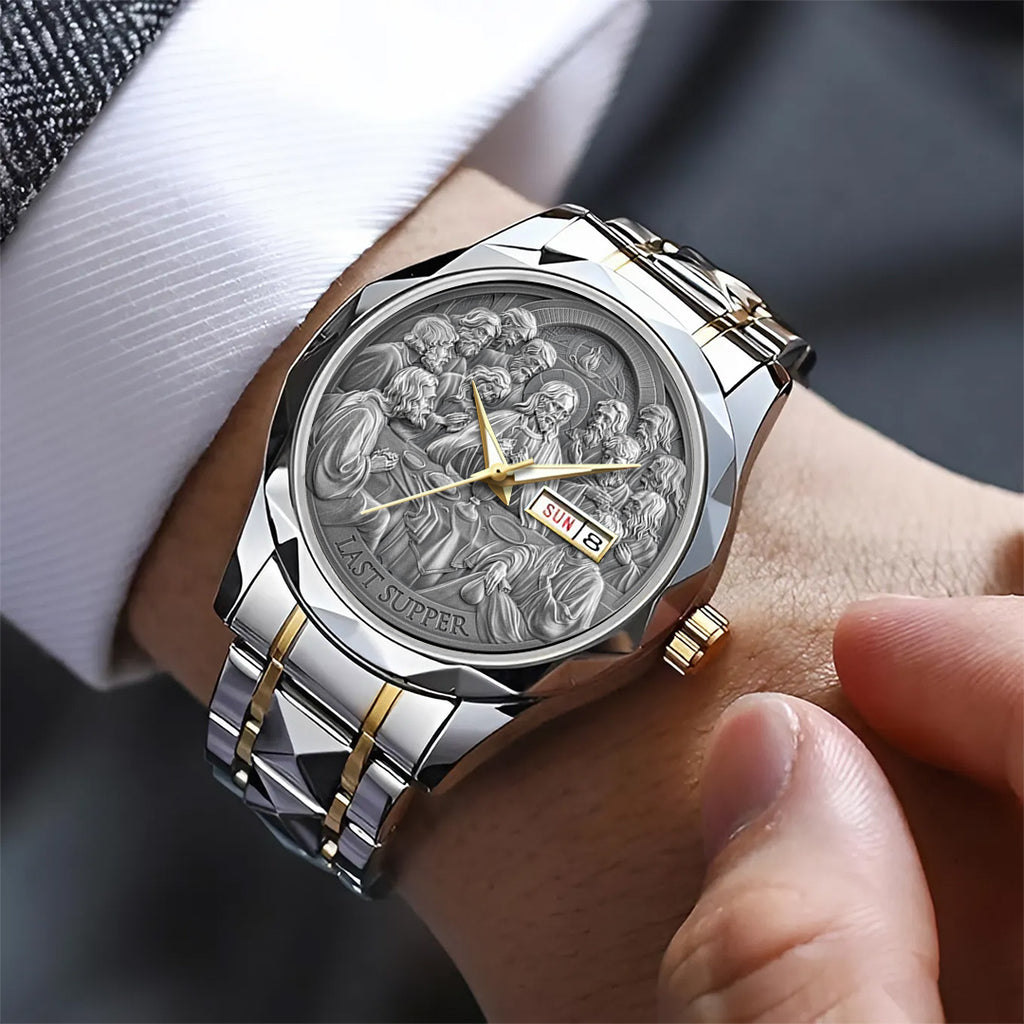 God Is Good Alloy Luxury Quartz Watch – TANTN 14581