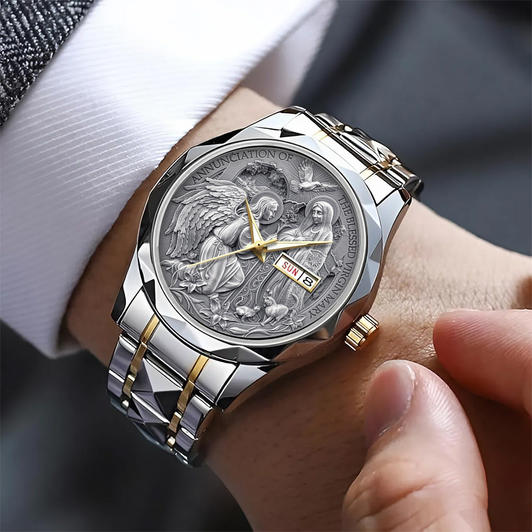God Is Good Alloy Luxury Quartz Watch – TANTN 14582