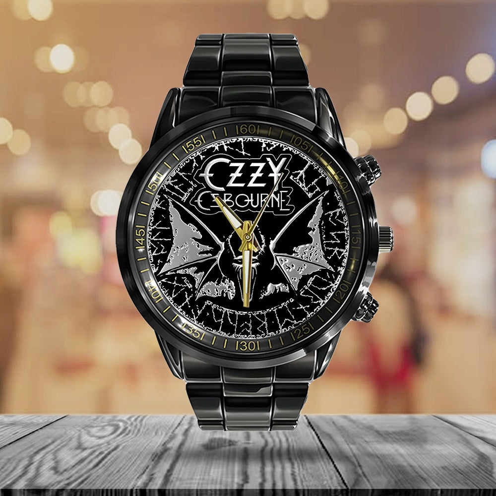Ozzy Osbourne Black Stainless Steel Watch – TANTN 14700