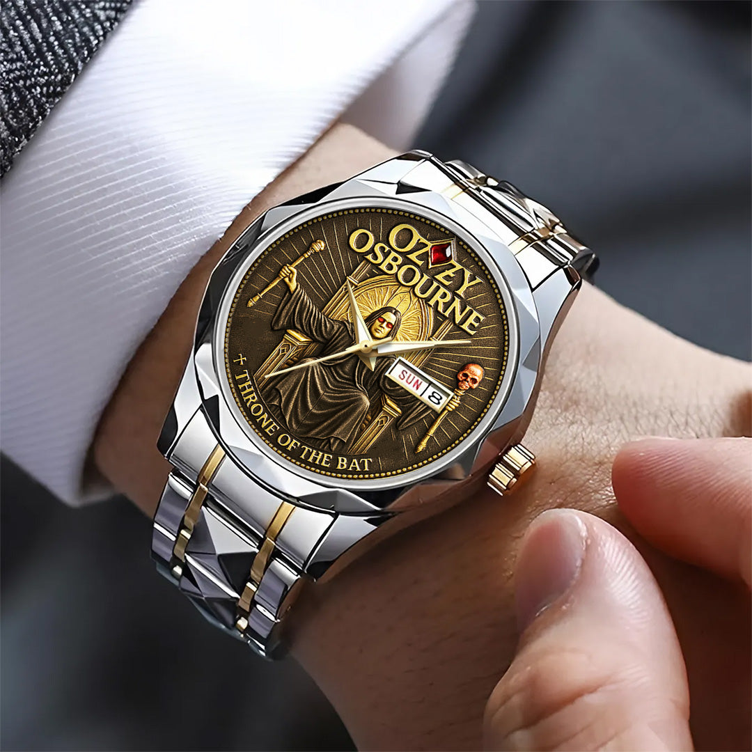 Ozzy Osbourne Alloy Luxury Quartz Watch – TANTN 14734