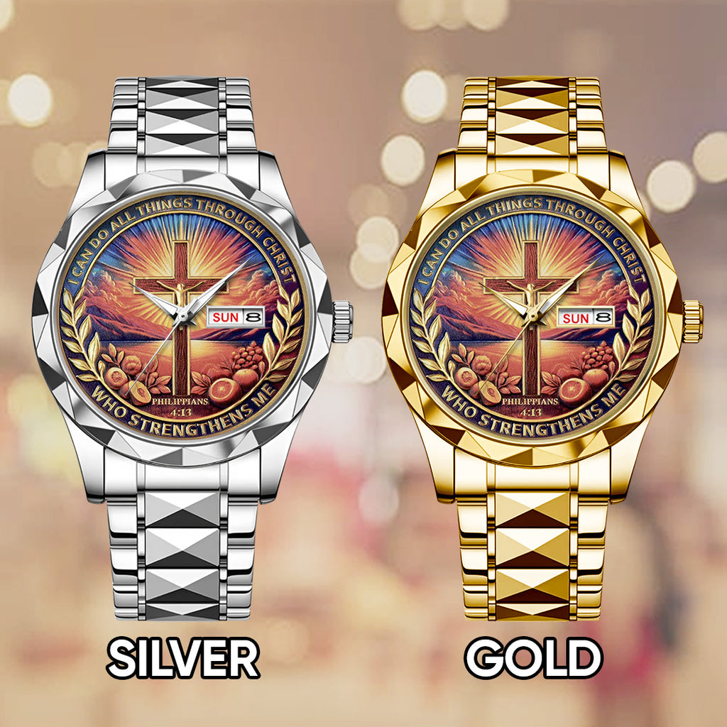 God Is Good Alloy Luxury Quartz Watch – TANTN 14884