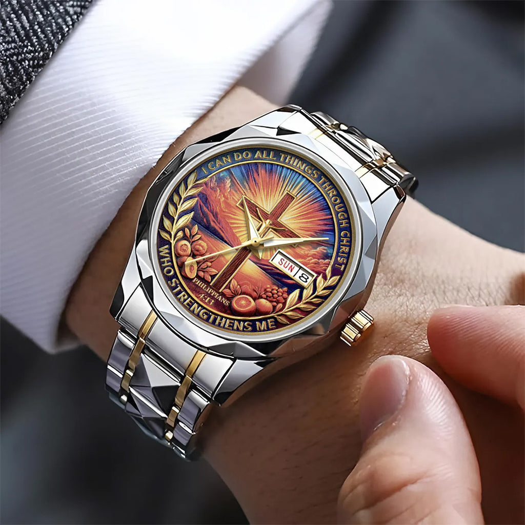 God Is Good Alloy Luxury Quartz Watch – TANTN 14884