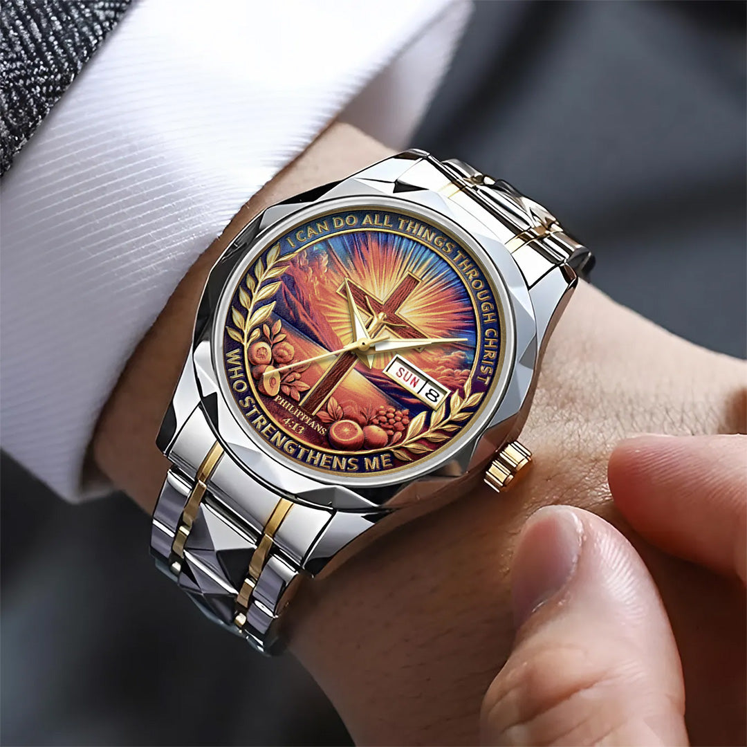 God Is Good Alloy Luxury Quartz Watch – TANTN 14884