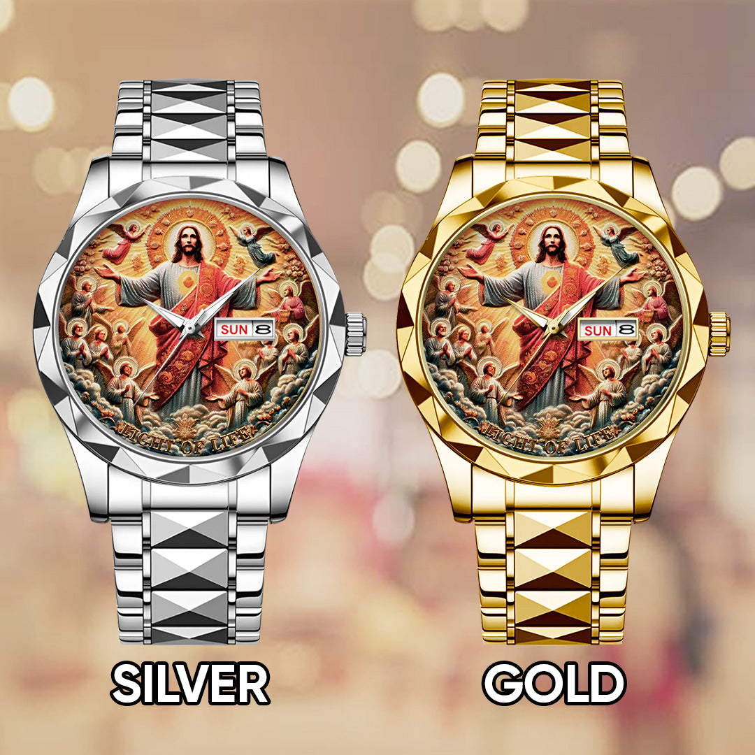 God Is Good Alloy Luxury Quartz Watch – TANTN 14886