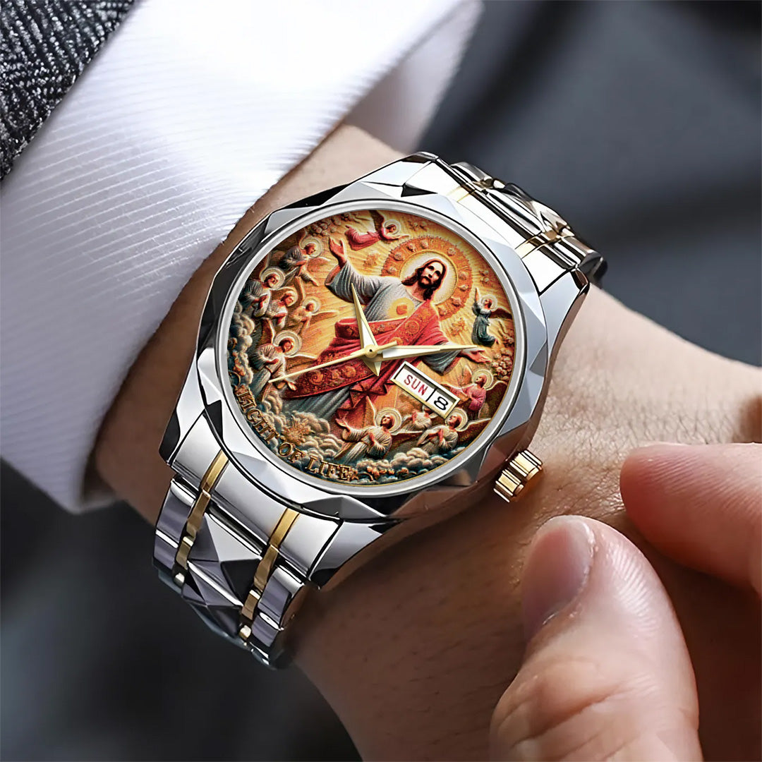 God Is Good Alloy Luxury Quartz Watch – TANTN 14886
