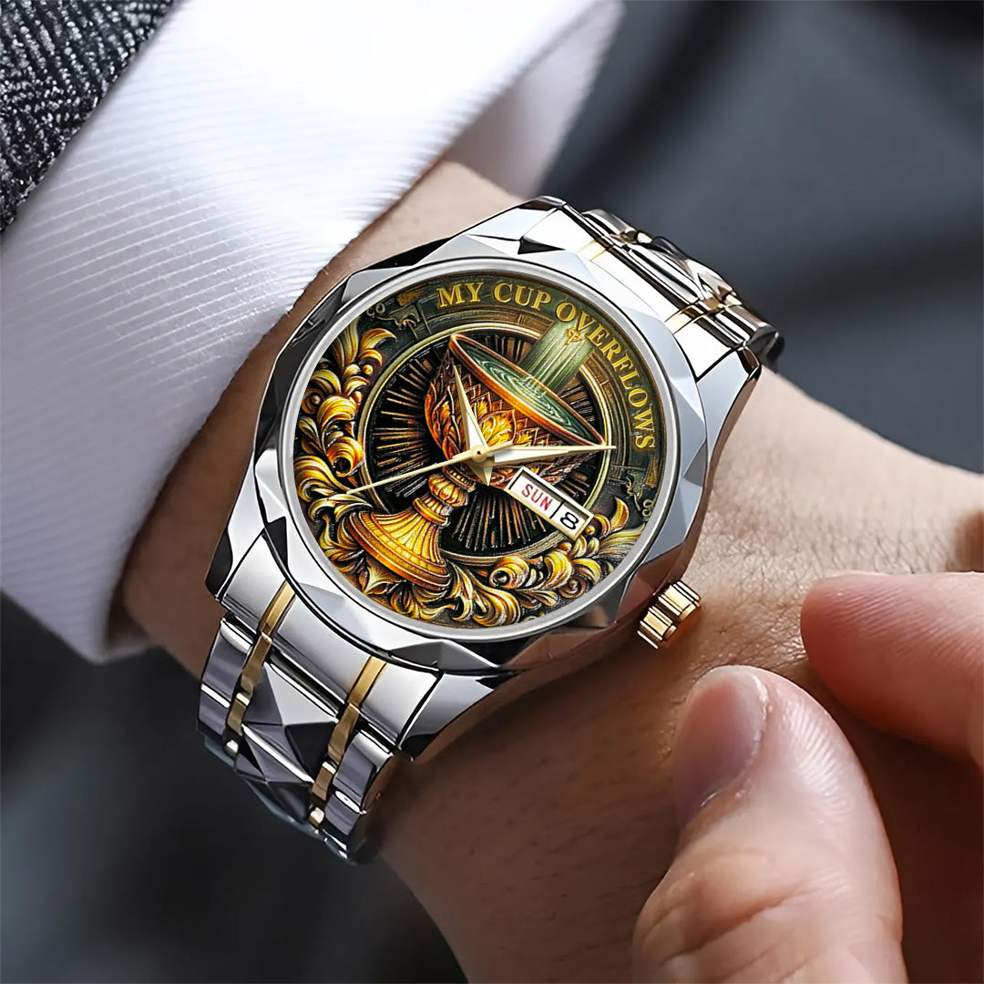 My Cup Overflows Alloy Luxury Quartz Watch – TANTN 14896