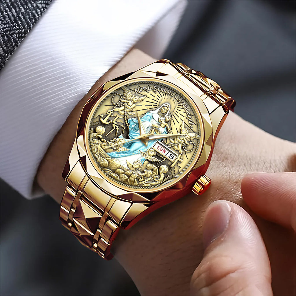 Maria Alloy Luxury Quartz Watch – TANTN 15181