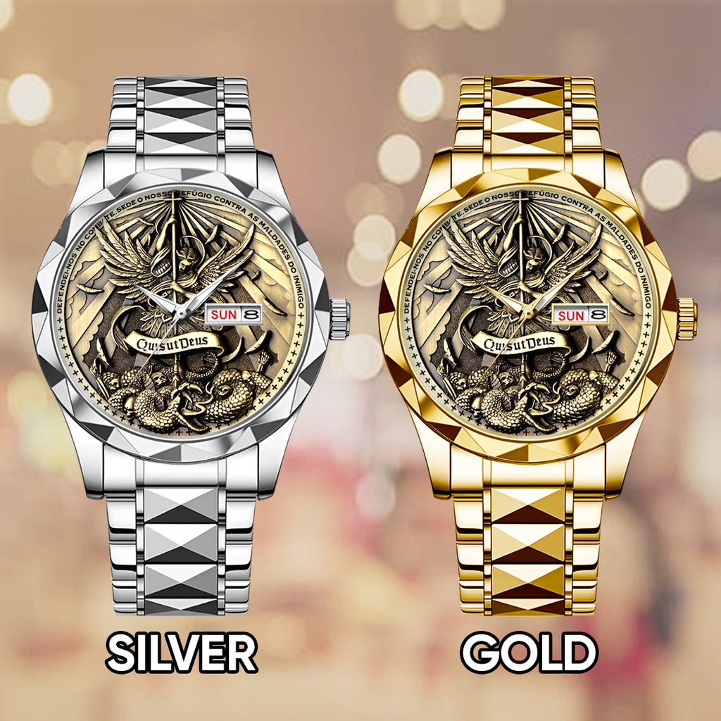 God Is Good Alloy Luxury Quartz Watch – TANTN 15187