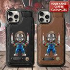Personalized Chucky Leather Wallet Phone Case – TANTN15207