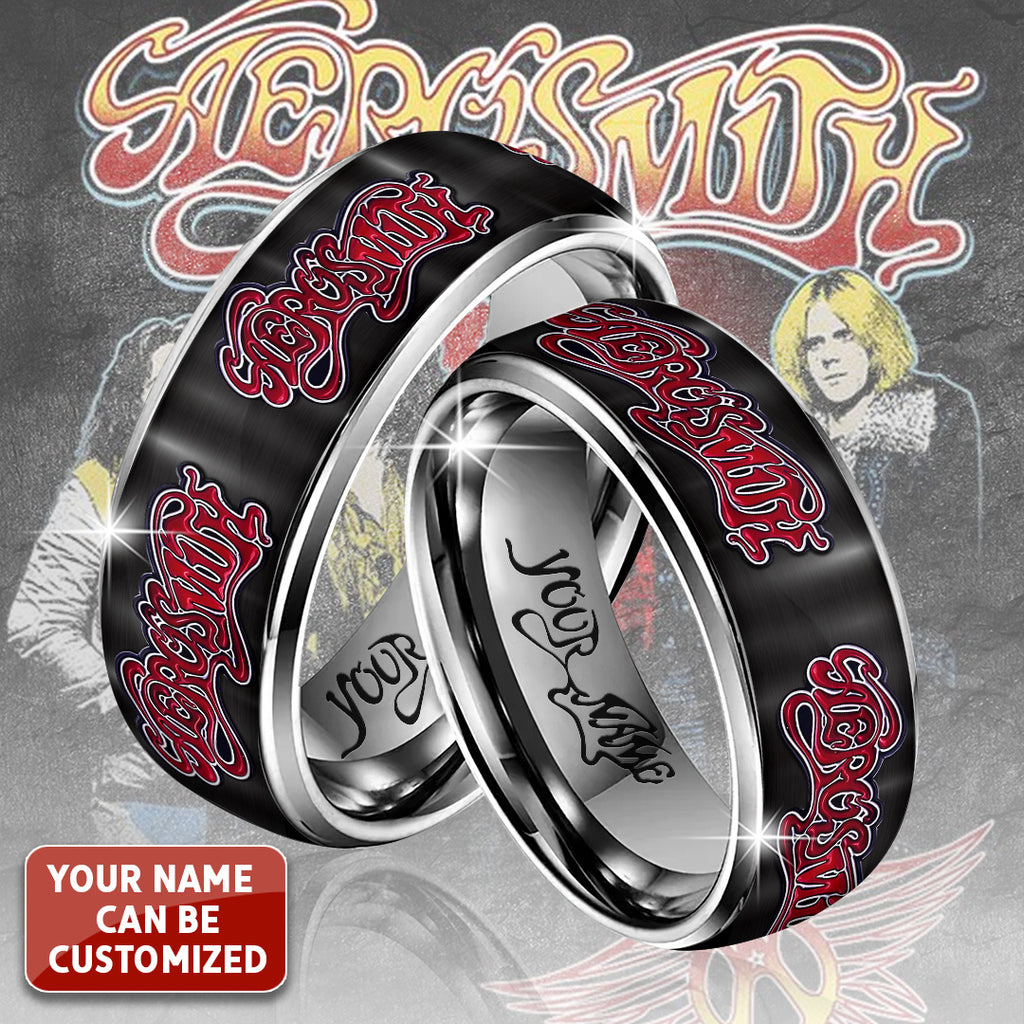 Personalized Aerosmith Custom Alloy Ring – TANTN15351