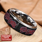 Personalized Aerosmith Custom Alloy Ring – TANTN15351