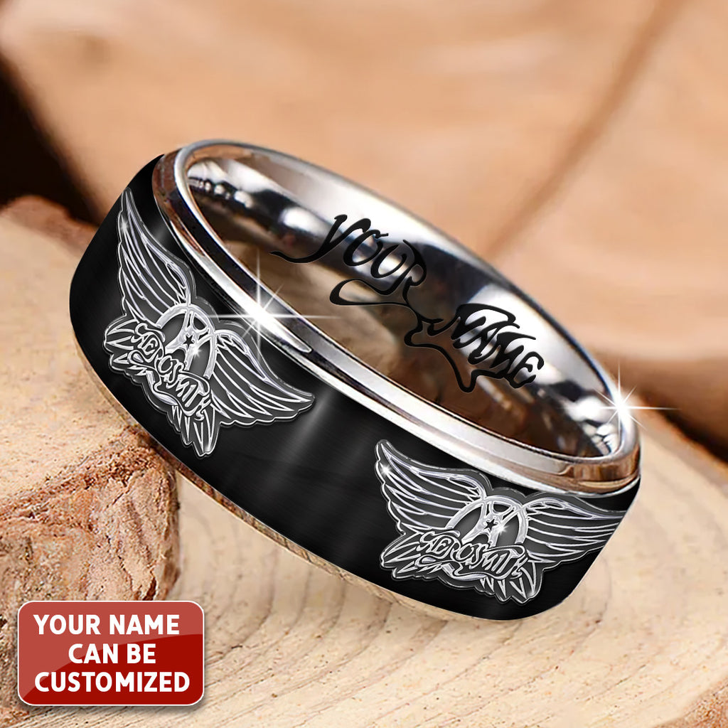 Personalized Aerosmith Custom Alloy Ring – TANTN15352