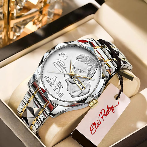 Elvis Presley Alloy Luxury Quartz Watch – TANTN15383