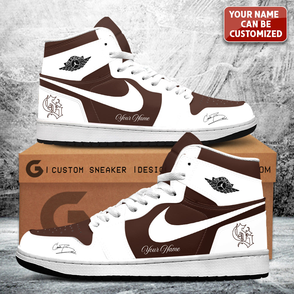Personalized Chris Brown Breezy Bowl XX AJ1 Sneaker – TANTN15639