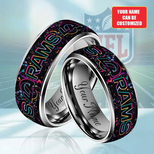 Personalized Los Angeles Rams Crucial Catch 2025 Custom Alloy Ring – TANTN15825