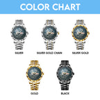 Peaceful Paws Alloy Luxury Quartz Watch – TANTN15862