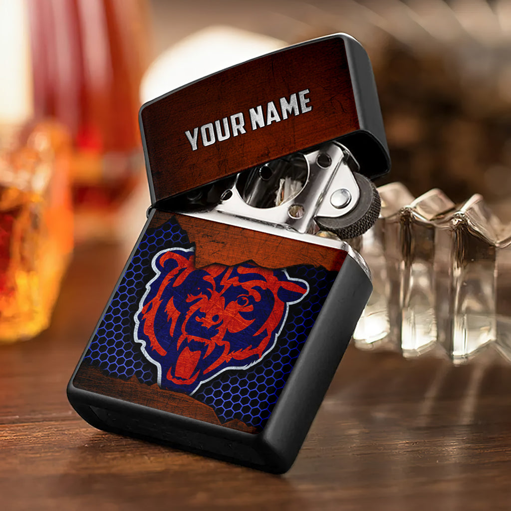 Personalized Chicago Bears Zippo Lighter Case (No Insert) – TANTN16519