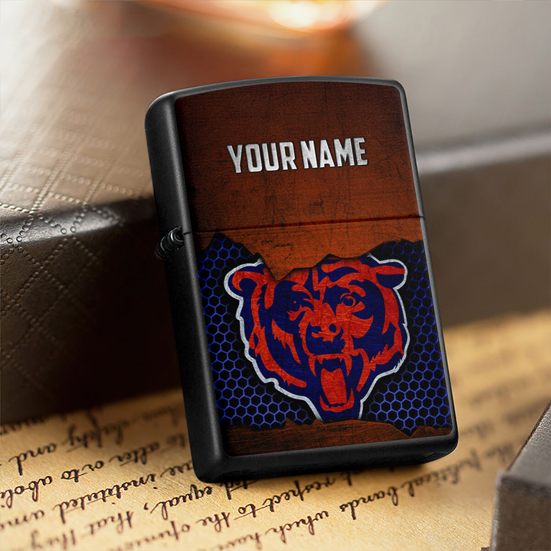 Personalized Chicago Bears Zippo Lighter Case (No Insert) – TANTN16519
