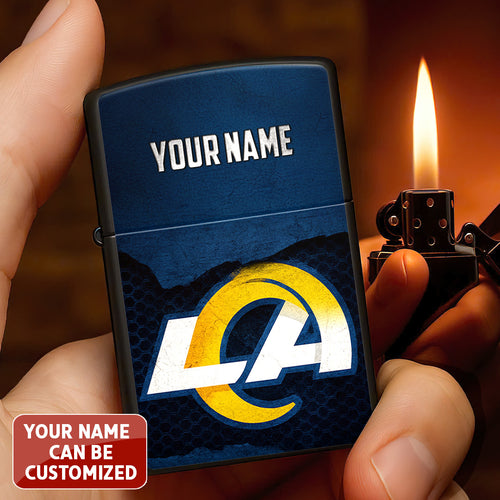 Personalized Los Angeles Rams Zippo Lighter Case (No Insert) – TANTN16532