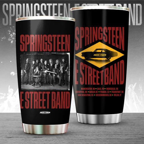 Bruce Springsteen x The E Street Band 2025 Tour Tumbler Cup – TANTN16855