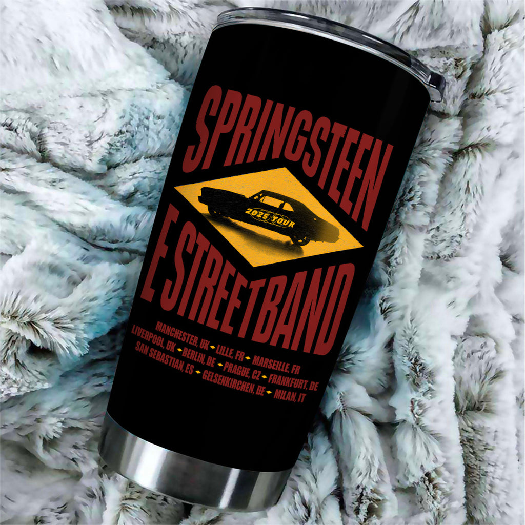 Bruce Springsteen x The E Street Band 2025 Tour Tumbler Cup – TANTN16855
