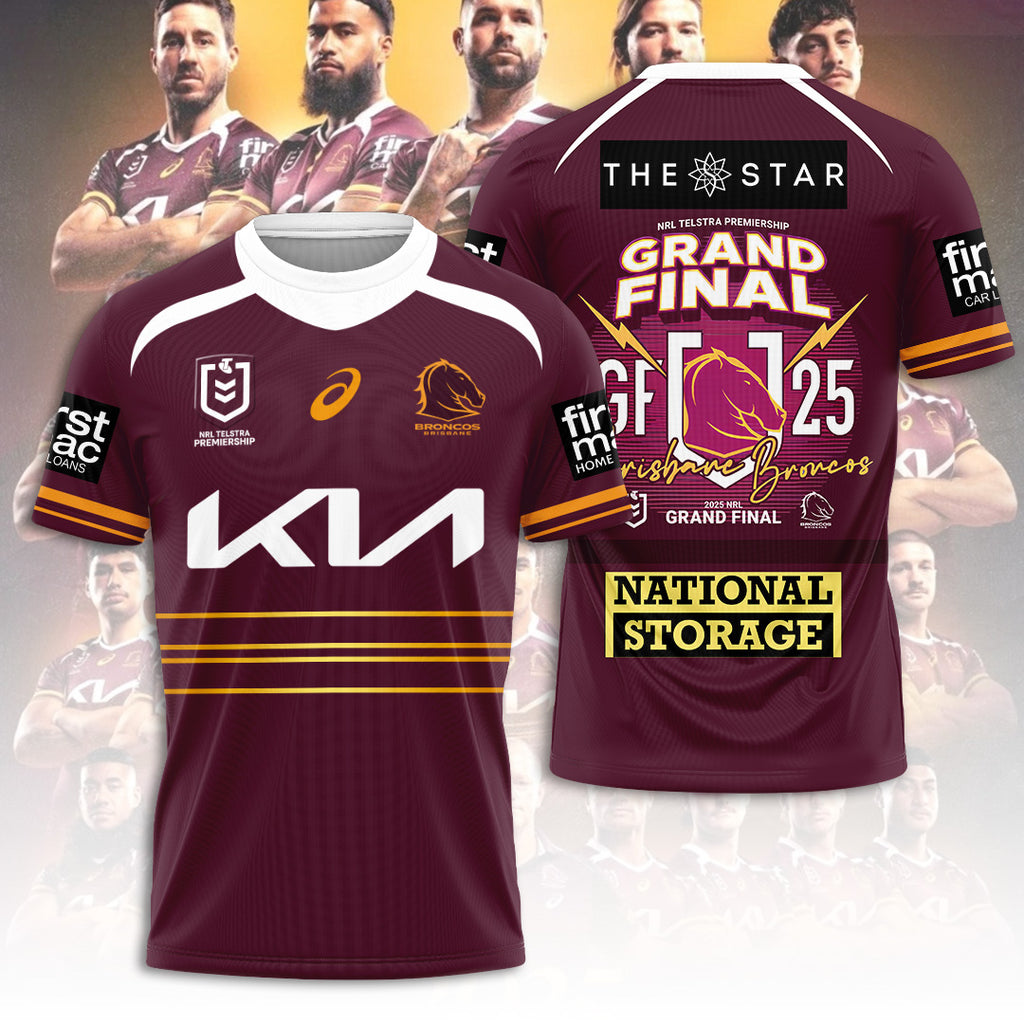 Brisbane Broncos 3D Apparel – TANTN17034