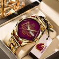 Brisbane Broncos 2025 Premiership Alloy Luxury Quartz Watch – TANTN17397