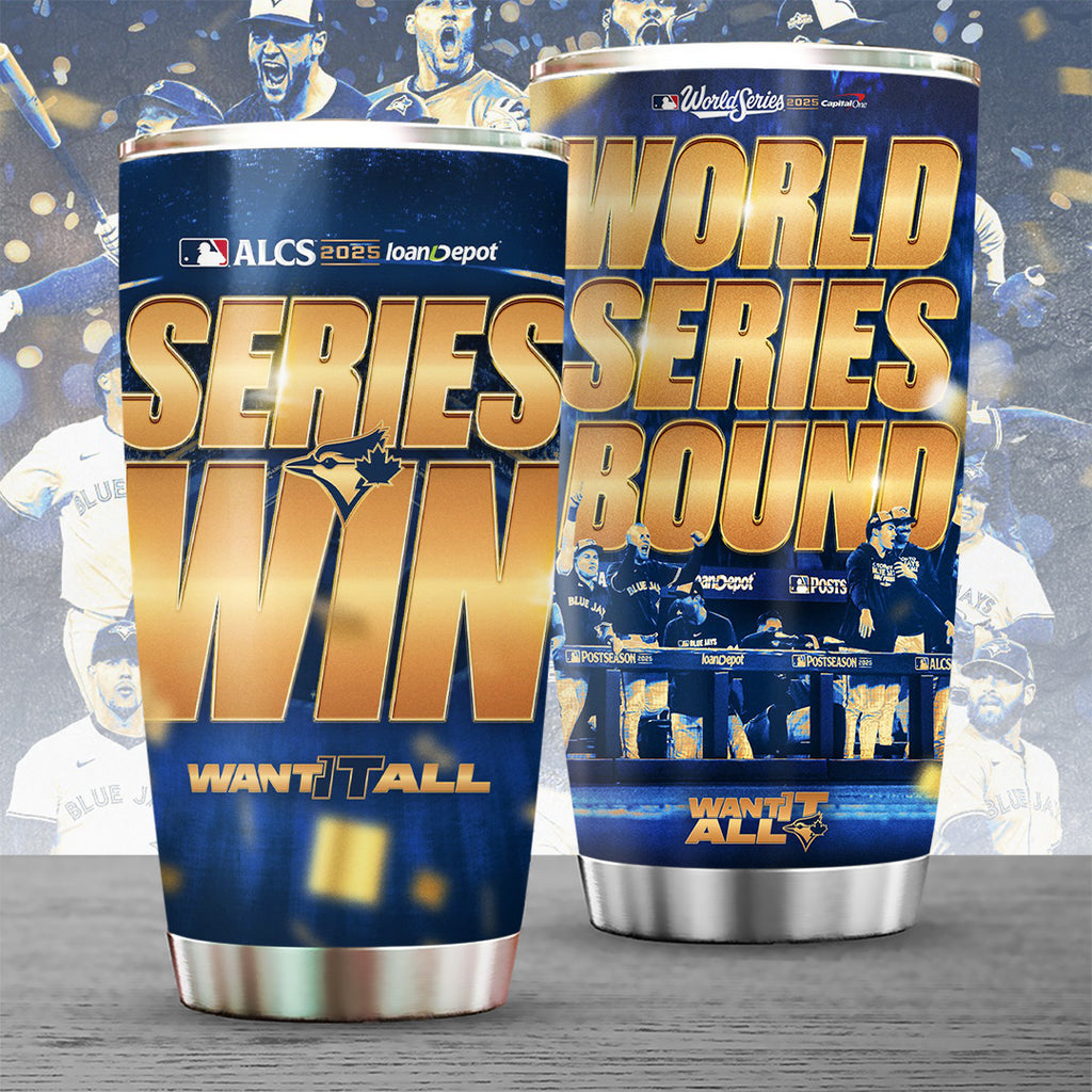Toronto Blue Jays 2025 American League Champions Tumbler Cup – TANTN17667