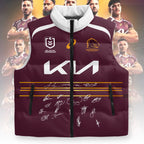 Brisbane Broncos 2025 Premiership 3D Sleeveless Down Jacket – TANTN17700