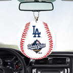 Los Angeles Dodgers World Series 2025 Custom shape 2-sided Acrylic Car Ornament – TANTN17798