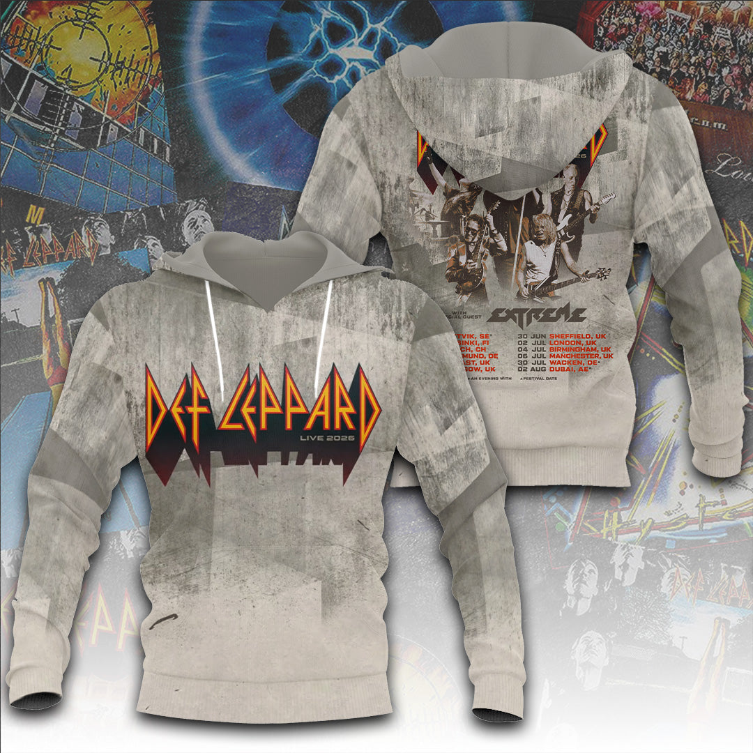 Def Leppard 3D Apparel – TANTN17833