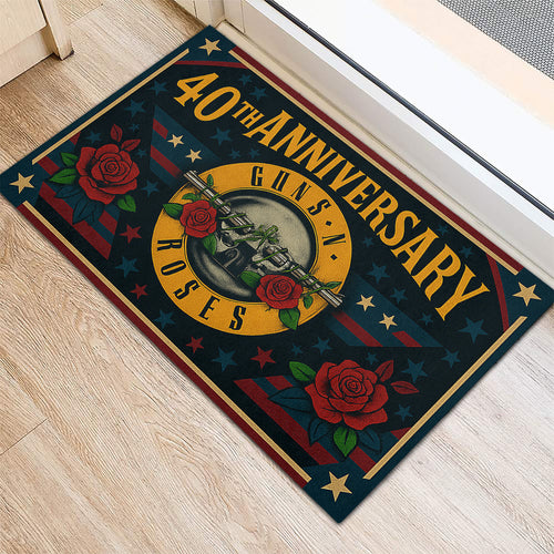 Guns N' Roses 40th Anniversary Doormat – TANTN17866