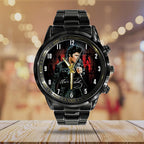 Elvis Presley Black Stainless Steel Watch – TANTN17872