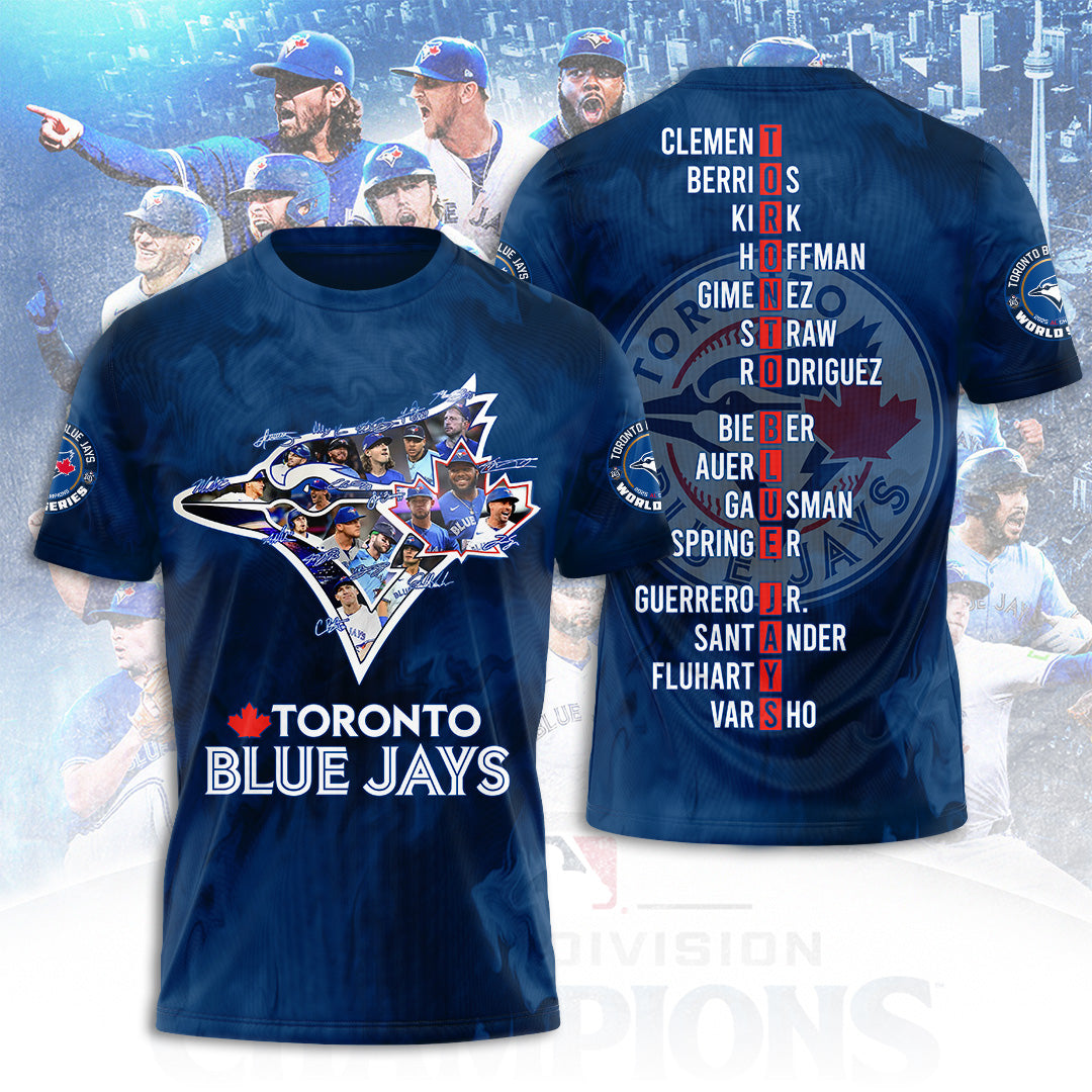 Toronto Blue Jays World Series 2025 3D Apparel – TANTN17951