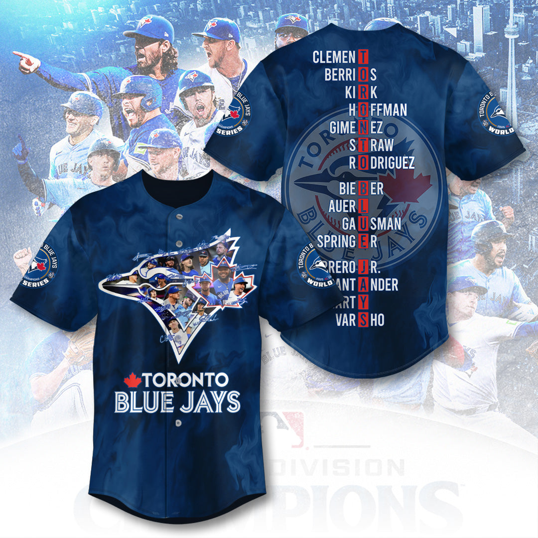 Toronto Blue Jays World Series 2025 Baseball Jersey – TANTN17953