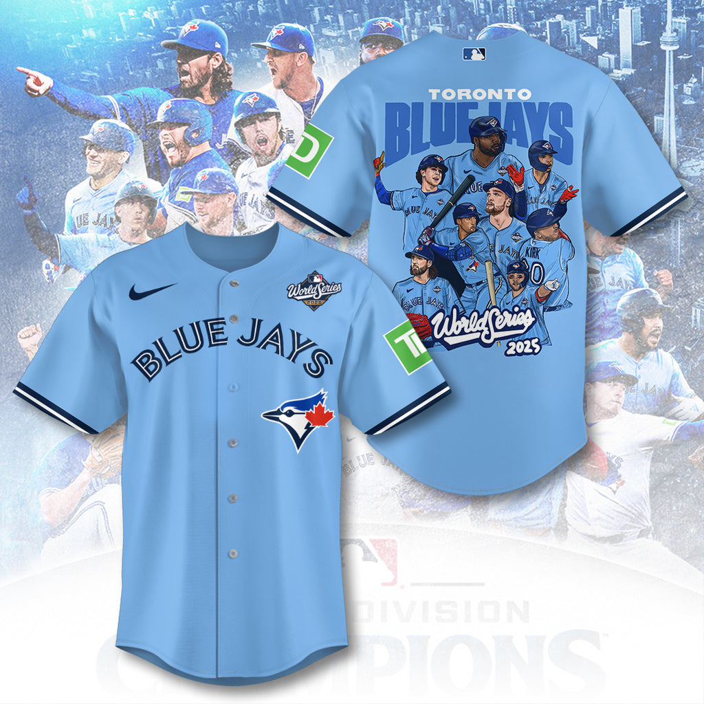 Toronto Blue Jays World Series 2025 Baseball Jersey – TANTN17976