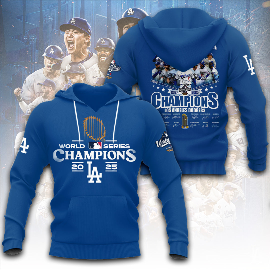 Los Angeles Dodgers World Series 2025 3D Apparel – TANTN18046