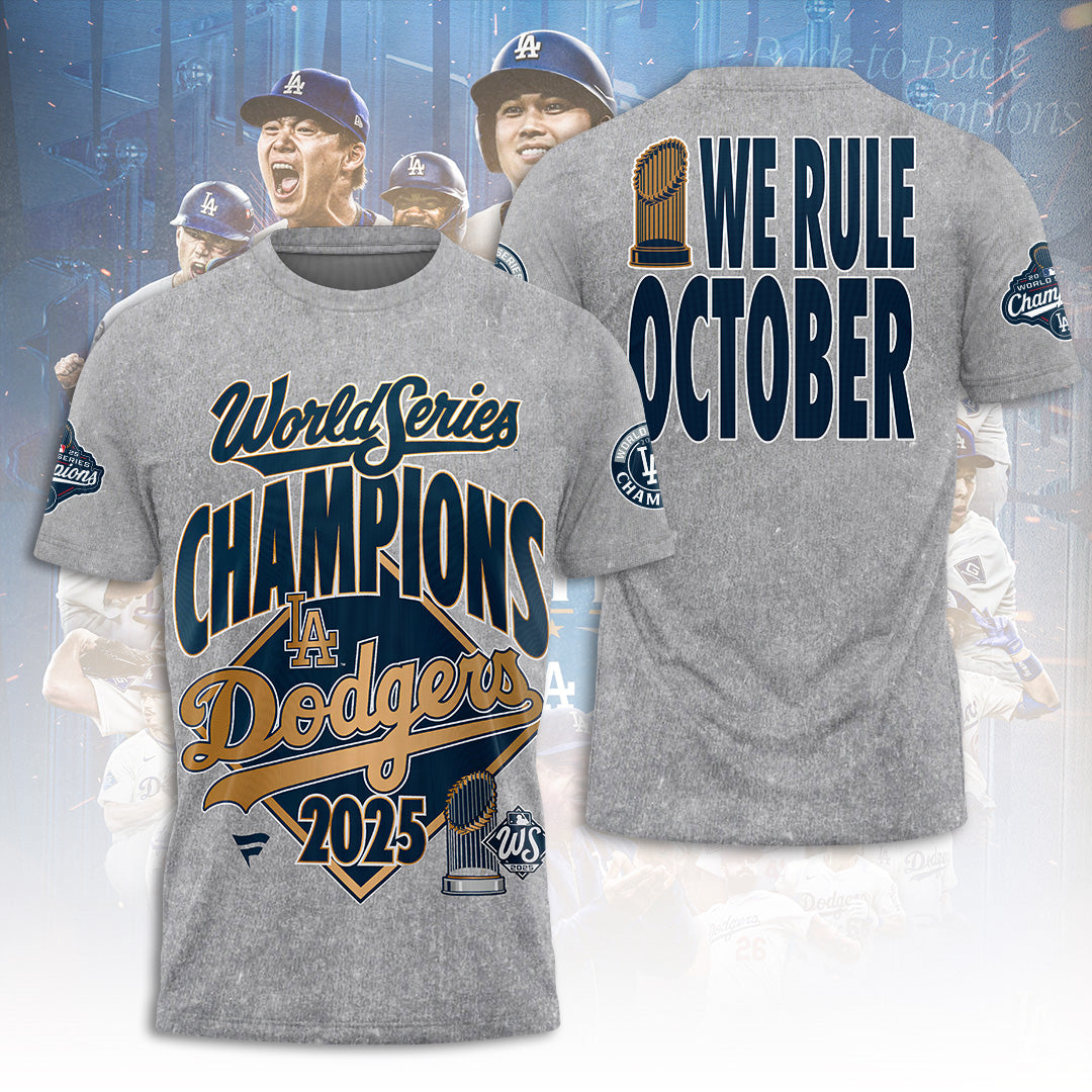 Los Angeles Dodgers World Series 2025 3D Apparel – TANTN18065