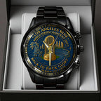 Los Angeles Dodgers World Series 2025 Black Stainless Steel Watch – TANTN18081