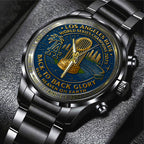 Los Angeles Dodgers World Series 2025 Black Stainless Steel Watch – TANTN18081