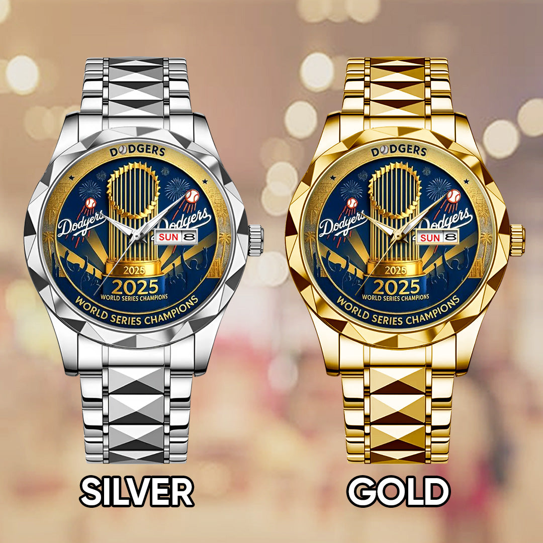 Los Angeles Dodgers World Series 2025 Alloy Luxury Quartz Watch – TANTN18082
