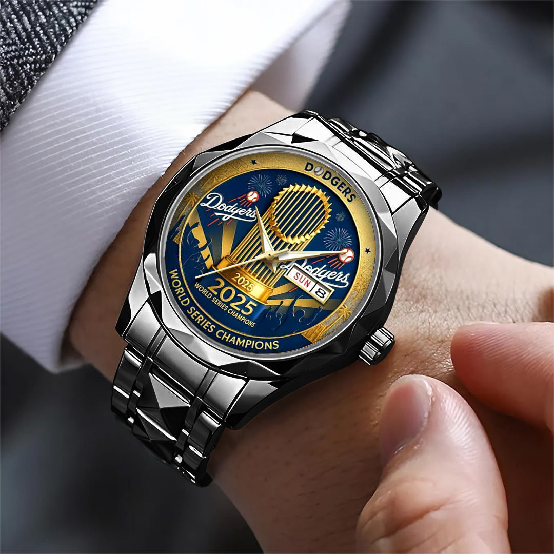 Los Angeles Dodgers World Series 2025 Alloy Luxury Quartz Watch – TANTN18082