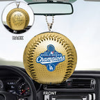 Los Angeles Dodgers World Series 2025 Custom shape 2-sided Acrylic Car Ornament – TANTN18128