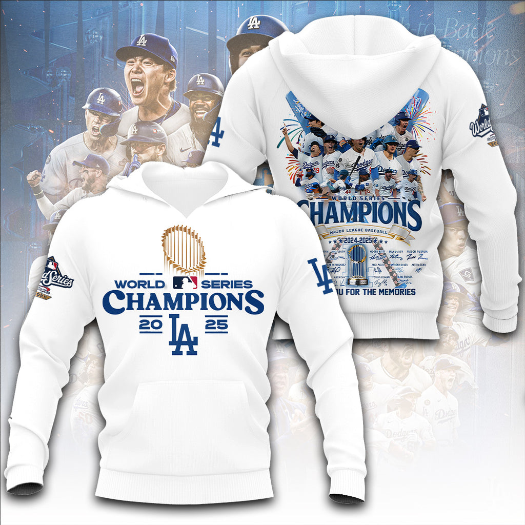 Los Angeles Dodgers World Series 2025 3D Apparel – TANTN18140