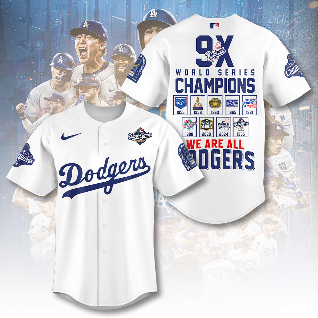 Los Angeles Dodgers World Series 2025 Baseball Jersey – TANTN18155
