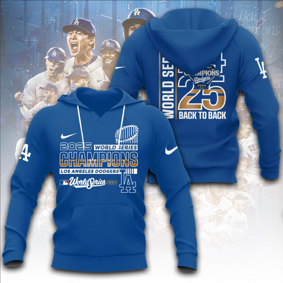 Los Angeles Dodgers World Series 2025 3D Apparel – TANTN18202