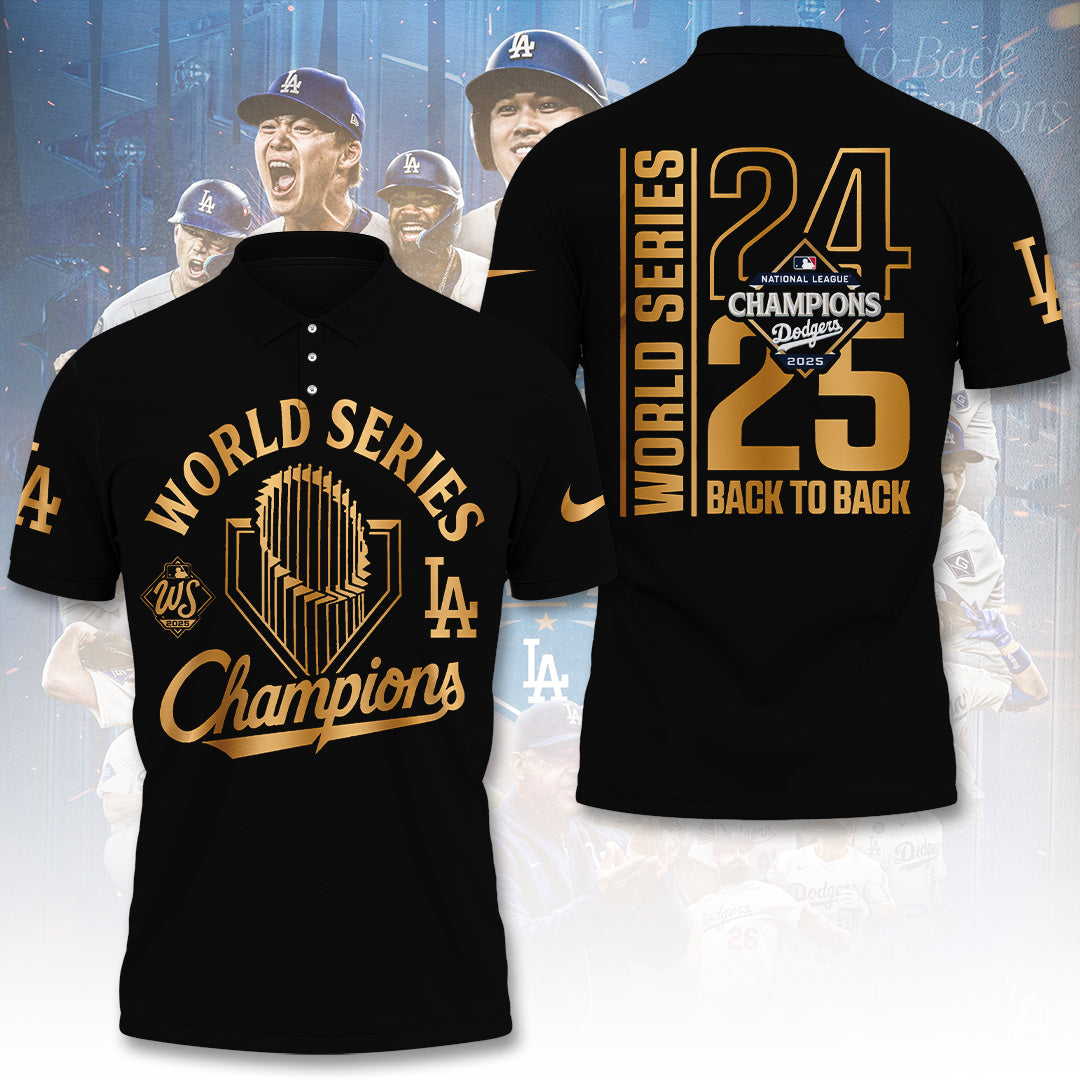Los Angeles Dodgers World Series 2025 3D Apparel – TANTN18204