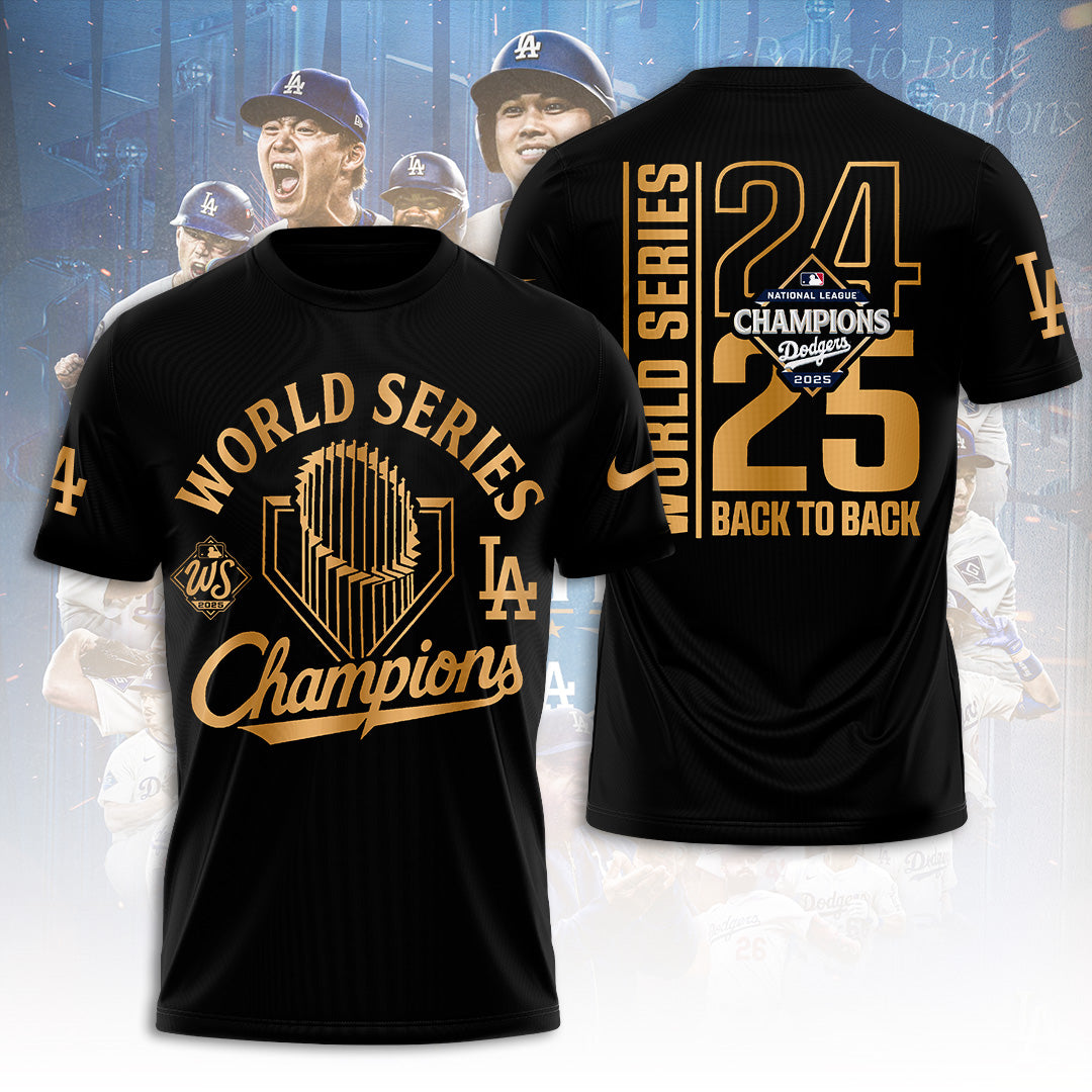 Los Angeles Dodgers World Series 2025 3D Apparel – TANTN18204