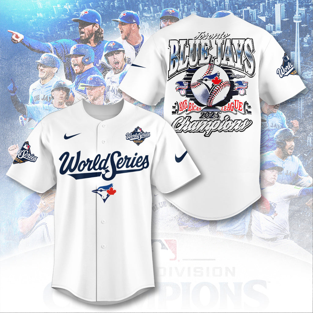 Toronto Blue Jays 2025 American League Champions Baseball Jersey – TANTN18252